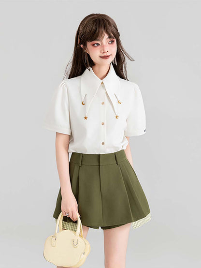 High-End Jacquard Oil Painting Style Pinafore Dress | ZAKAPOP