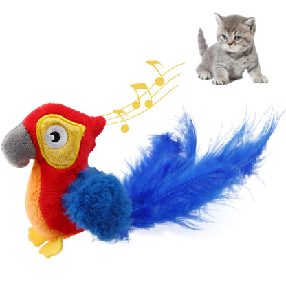 Interactive Electronic Cat Chirping Bird Toy | ZAKAPOP