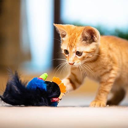 Interactive Electronic Cat Chirping Bird Toy | ZAKAPOP