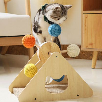 Interactive Ferris Wheel Cat Scratcher Toys | ZAKAPOP