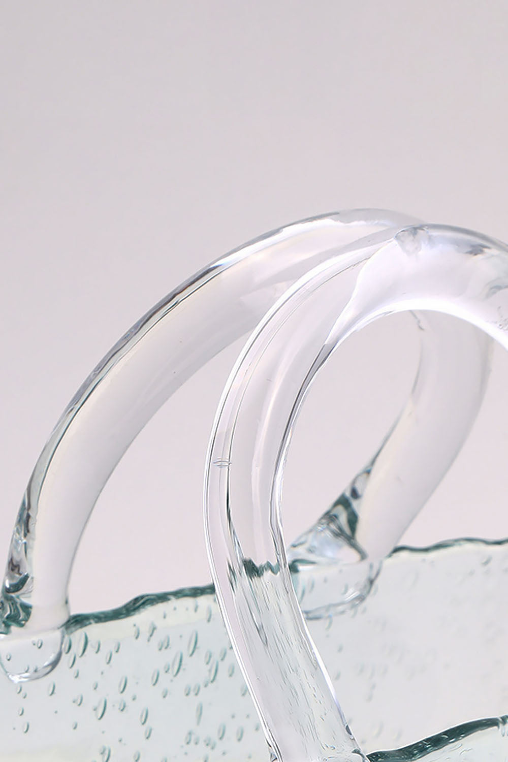 Isabella Glass Handbag Vase