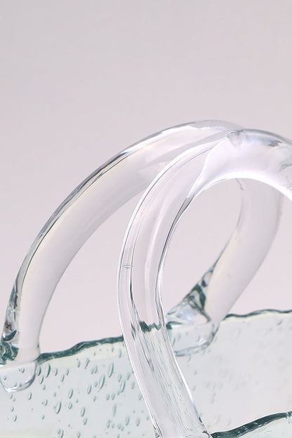 Isabella Glass Handbag Vase
