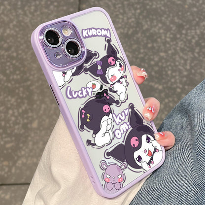 Cute Anime Lens Film Protective iPhone Case | ZAKAPOP