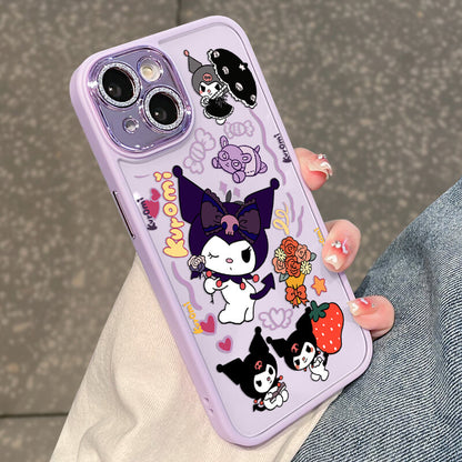 Cute Anime Lens Film Protective iPhone Case | ZAKAPOP