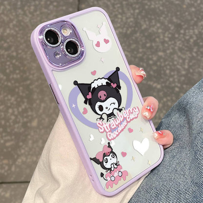 Cute Anime Lens Film Protective iPhone Case | ZAKAPOP