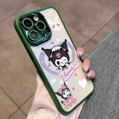 Green Kawaii Anime Protective iPhone Case | ZAKAPOP