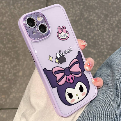Cute Anime Lens Film Protective iPhone Case | ZAKAPOP