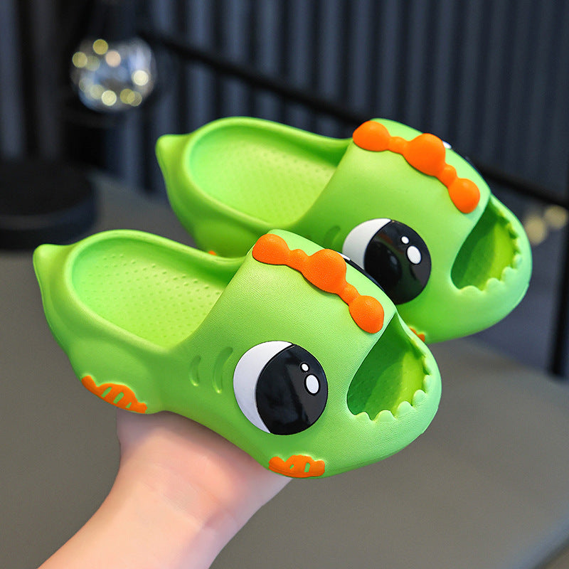 Kids Summer Cartoon Dinosaur Slippers | ZAKAPOP