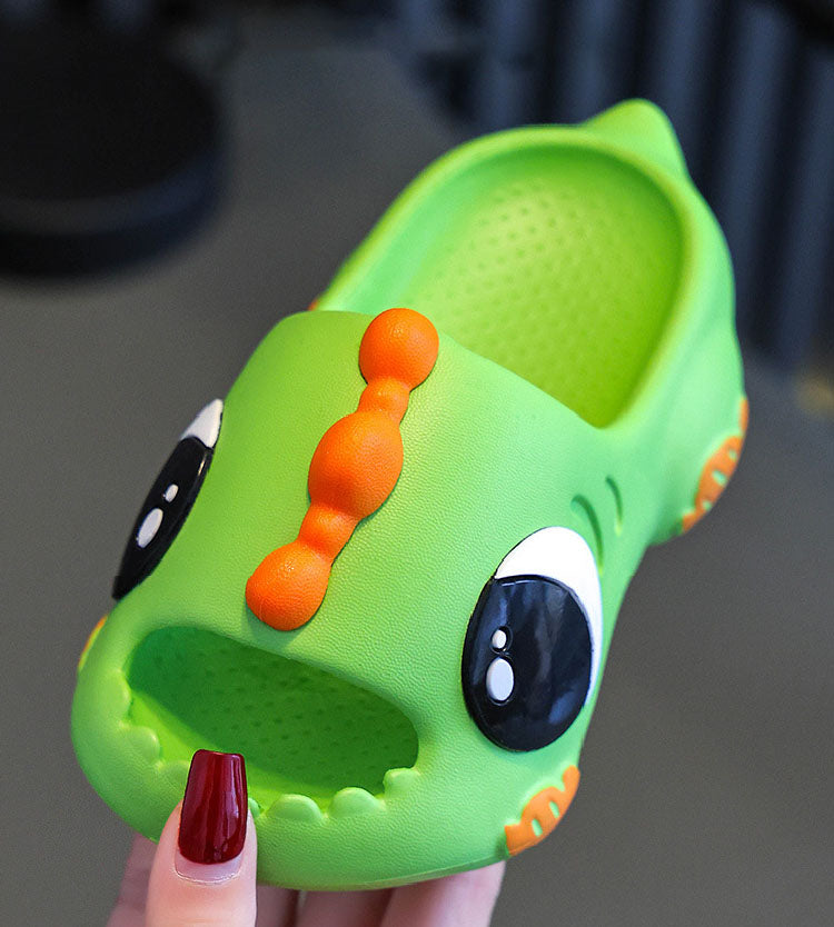 Kids Summer Cartoon Dinosaur Slippers | ZAKAPOP
