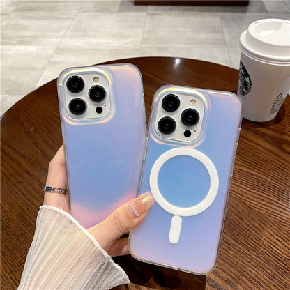 Laser Gradient Magnetic Phone Case | ZAKAPOP