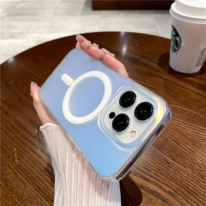 Laser Gradient Magnetic Phone Case | ZAKAPOP