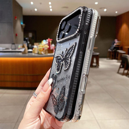 Luxury 3D Glitter Zircon Butterfly Phone Case | ZAKAPOP