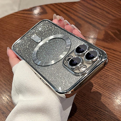 Luxury Glitter Gradient Magsafe Phone Case | ZAKAPOP
