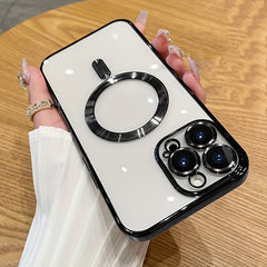 Plating Clear Magnetic Phone Case | ZAKAPOP