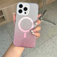 Magnetic Sparkle Gradient Phone Case | ZAKAPOP