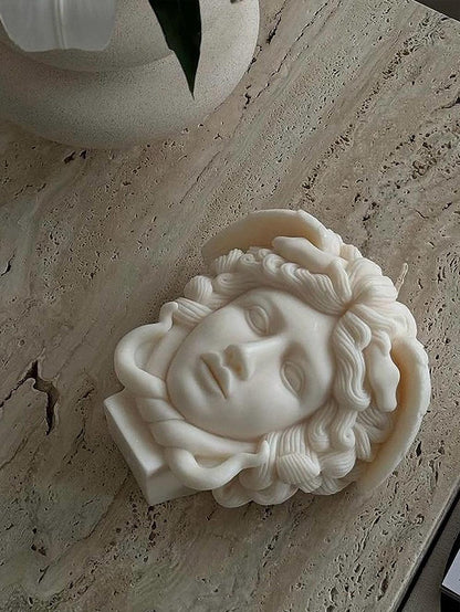 Medusa Portrait Candle | Moongloar