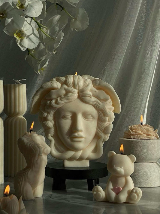 Medusa Portrait Candle | Moongloar