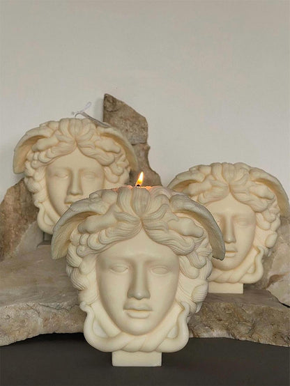 Medusa Portrait Candle | Moongloar