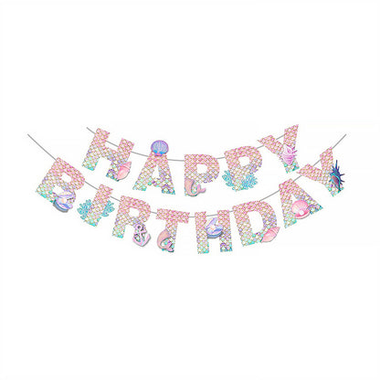 Mermaid Birthday Party Background Decorations | ZAKAPOP