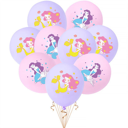 Mermaid Birthday Party Background Decorations | ZAKAPOP