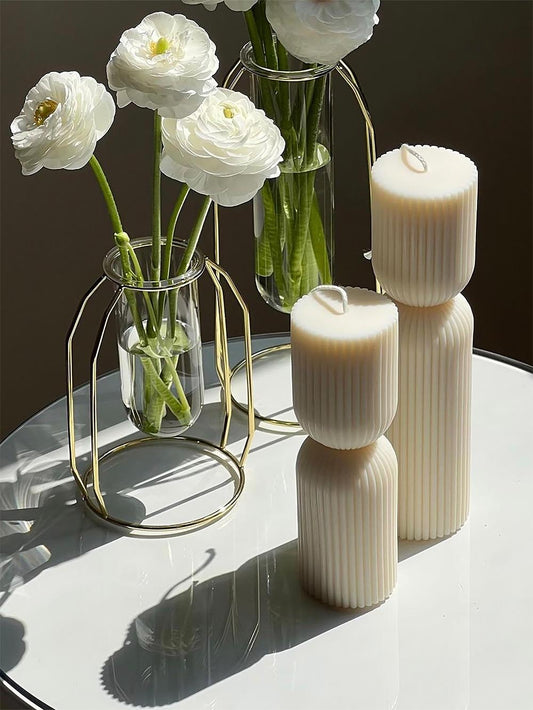 Minimalist Scented Candle Set (4-Piece)