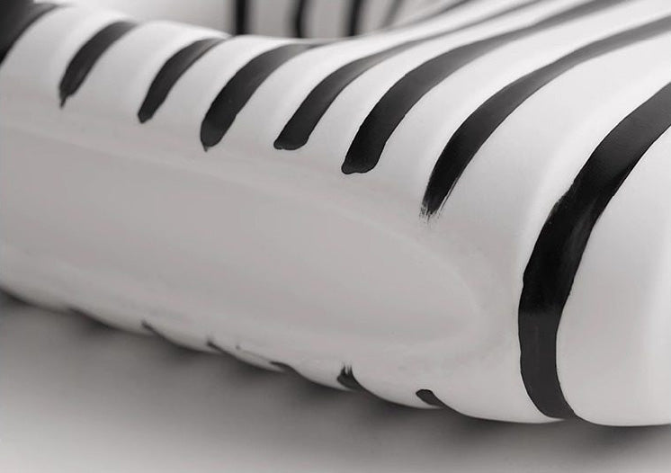 Minimalist Striped Ceramic Vase Set