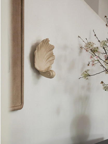 Nautical Shell Wall Candle Holder