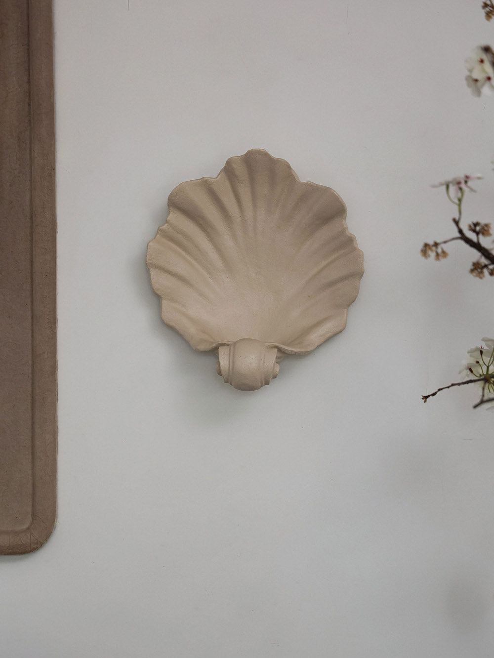 Nautical Shell Wall Candle Holder