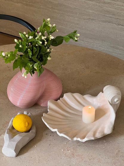 Nautical Shell Wall Candle Holder