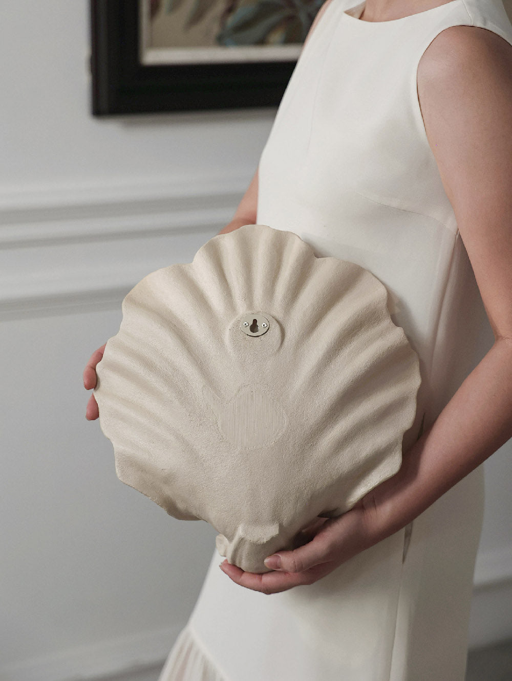 Nautical Shell Wall Candle Holder