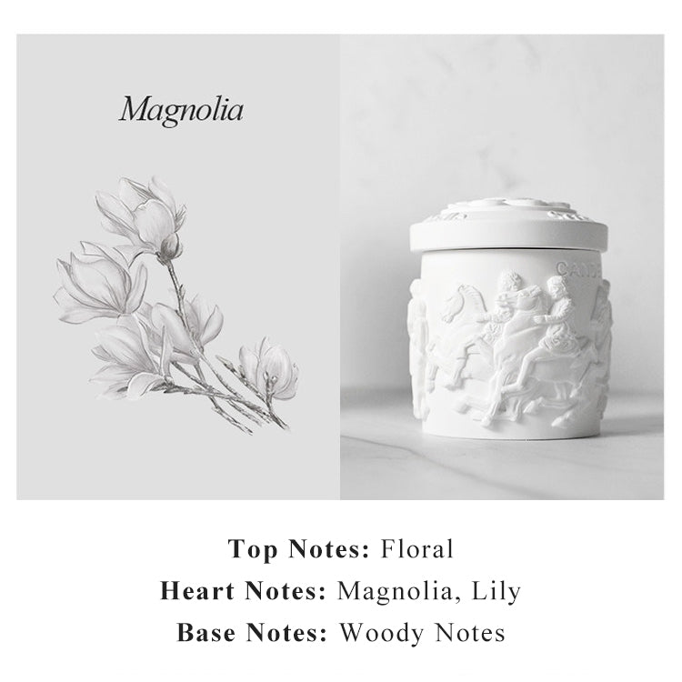 "Parthenon" Mythology-Inspired Scented Candles