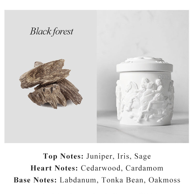 "Parthenon" Mythology-Inspired Scented Candles