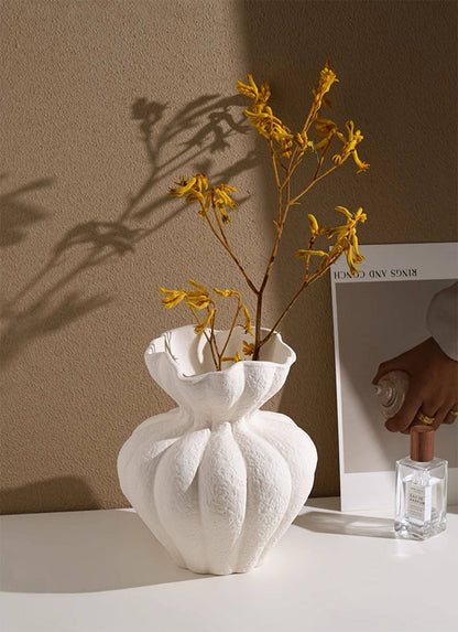White Luxury Art Decorative Vase