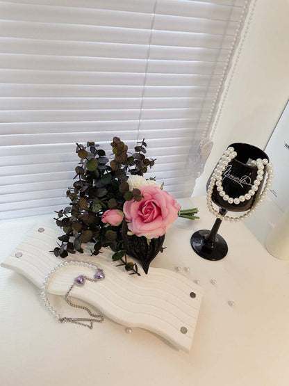 Élégant Goblet Vase