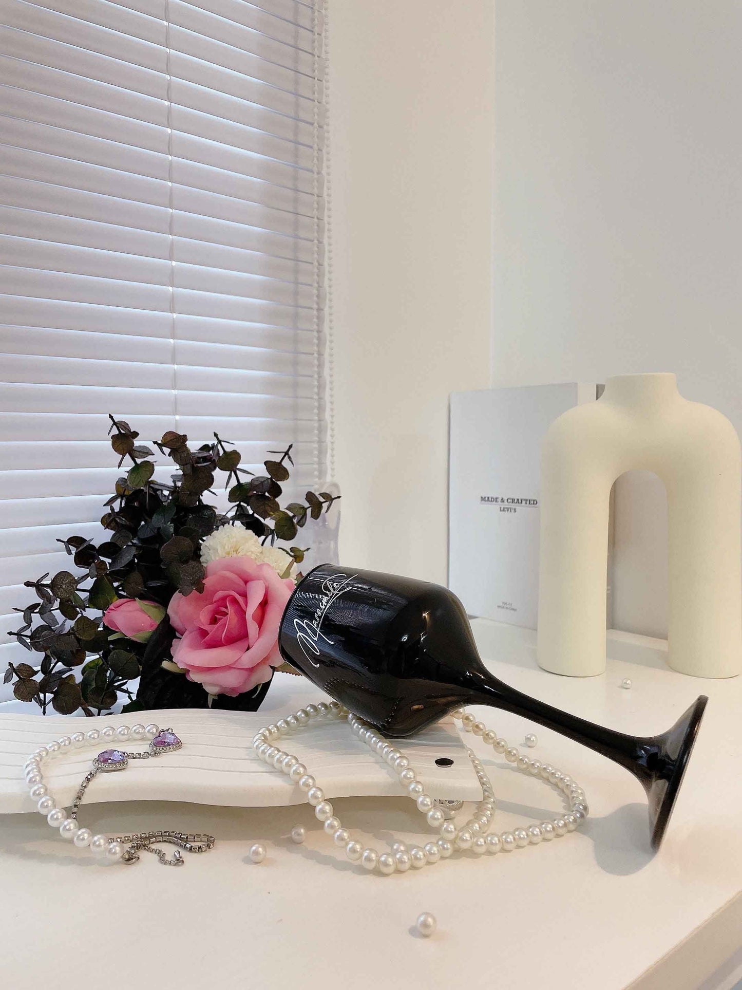 Élégant Goblet Vase