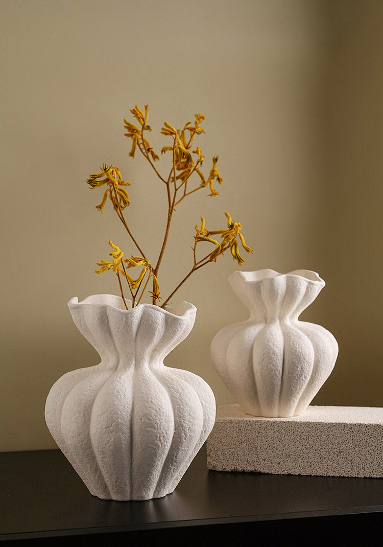 White Luxury Art Decorative Vase