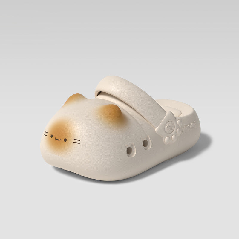 Original Cute Calico Cat Paw Clogs Slippers | ZAKAPOP