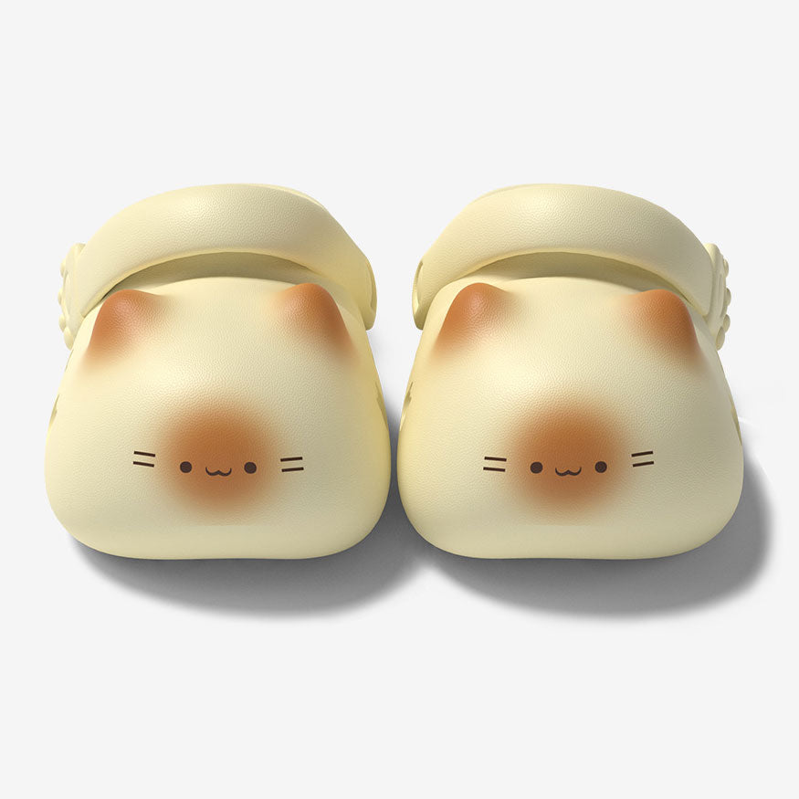 Original Cute Calico Cat Paw Clogs Slippers | ZAKAPOP