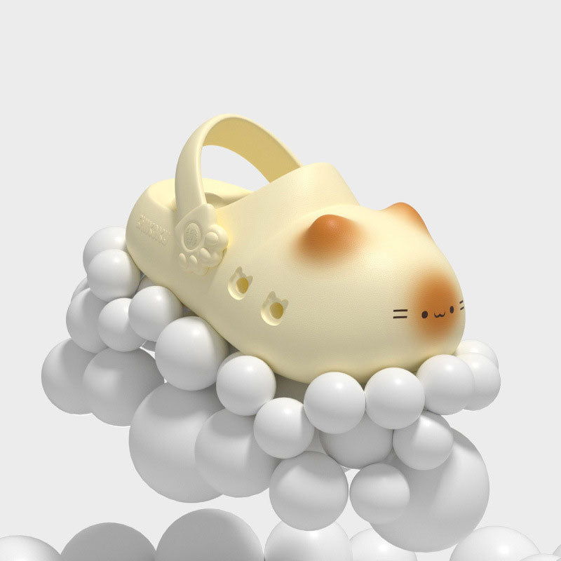 Original Cute Calico Cat Paw Clogs Slippers | ZAKAPOP