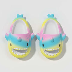 Original Three Color Gradient Shark Slippers (Kids) | ZAKAPOP