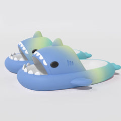 Original Three Color Gradient Shark Slippers | ZAKAPOP
