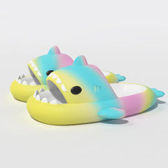 Original Three Color Gradient Shark Slippers | ZAKAPOP