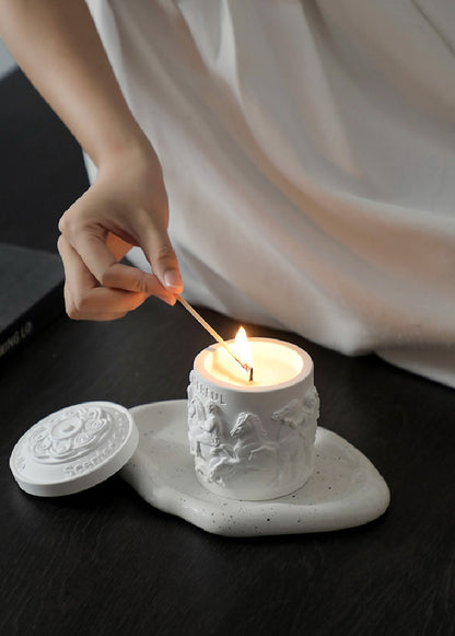 "Parthenon" Mythology-Inspired Scented Candles