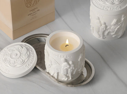 "Parthenon" Mythology-Inspired Scented Candles