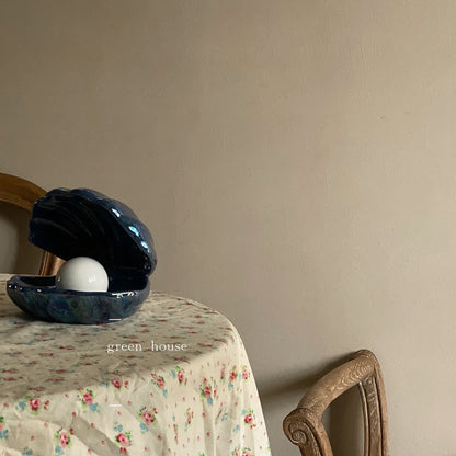 Pearlescent Atmosphere Lamp with Glazed Seashell | ZAKAPOP