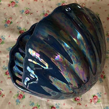 Pearlescent Atmosphere Lamp with Glazed Seashell | ZAKAPOP