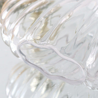 Pearlescent Glass Shell Vase