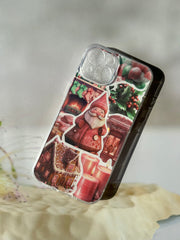 Pink Christmas Decor Sticker DIY Phone Case | ZAKAPOP