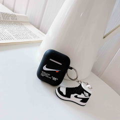 Premium Anti-Slip Silicone AirPods Case with Shoe Pendant | ZAKAPOP