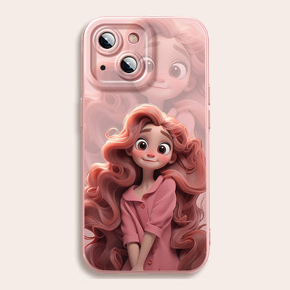 Cute Princess Series Soft Silicone Phone Case | ZAKAPOP